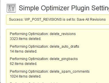 optimize wordpress and save your server some juice