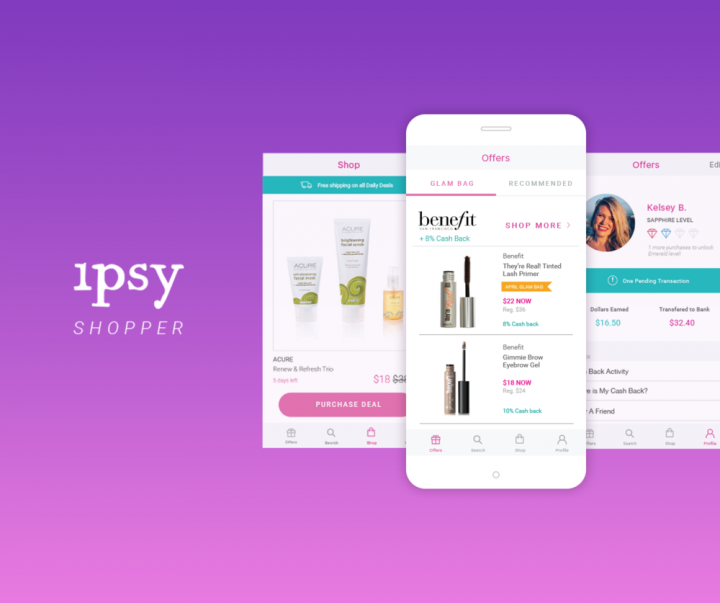 Ipsy fashion app