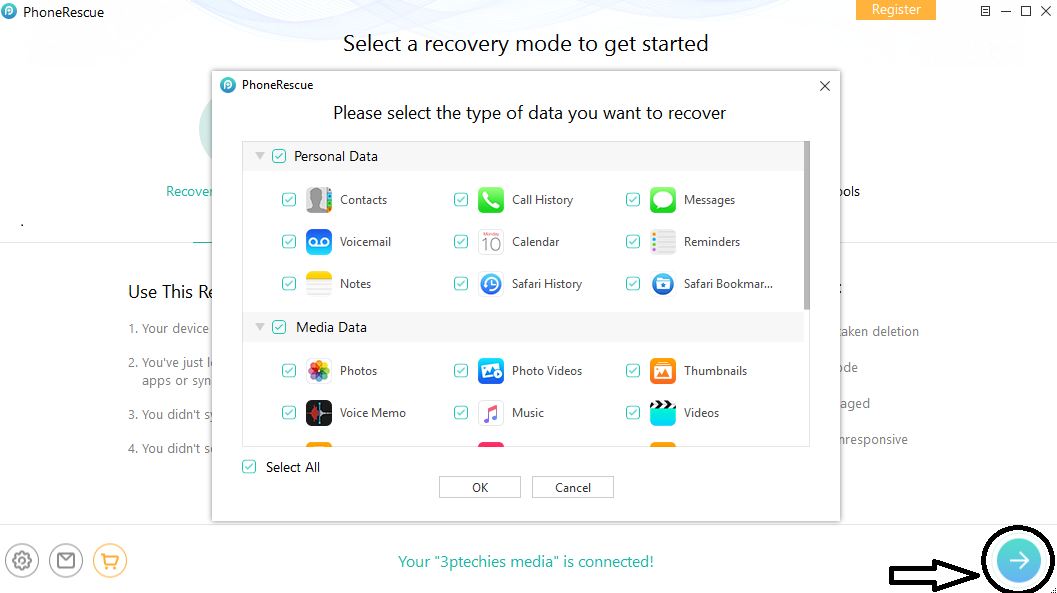 phonerescue ios data recovery download