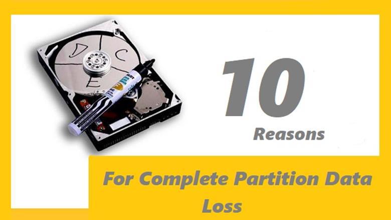 The Reasons for Partition Data Loss on Hard Disk Drives