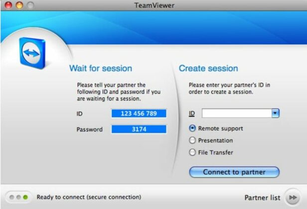 does teamviewer start before login